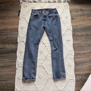 Vintage 80s Levi's 501 28x30 High Waisted Jean